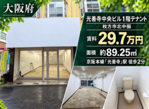 枚方市光善寺駅前の福祉事業可物件（掲載終了）